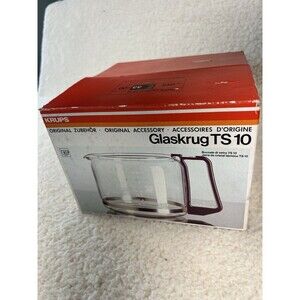 Krups Glaskrug TS 10 TS10 Coffee Maker Glass Carafe NEW 10 Cup